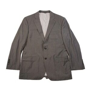 Brooks Brothers Explorer Madison Fit Blazer Men's‎ 42S Gray Wool Blend Stretch